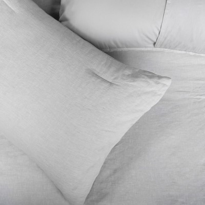 Twin Pebble Heather Cotton Down Alternative Comforter Set