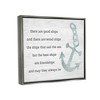 Stupell Industries Inspirational Friendship Quote Boat Ship Anchor Silhouette, 17" x 21" - 3 of 4
