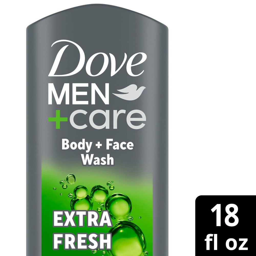 Photos - Cream / Lotion Dove Men+Care Extra Fresh Micro Moisture Cooling Body Wash - 18 fl oz