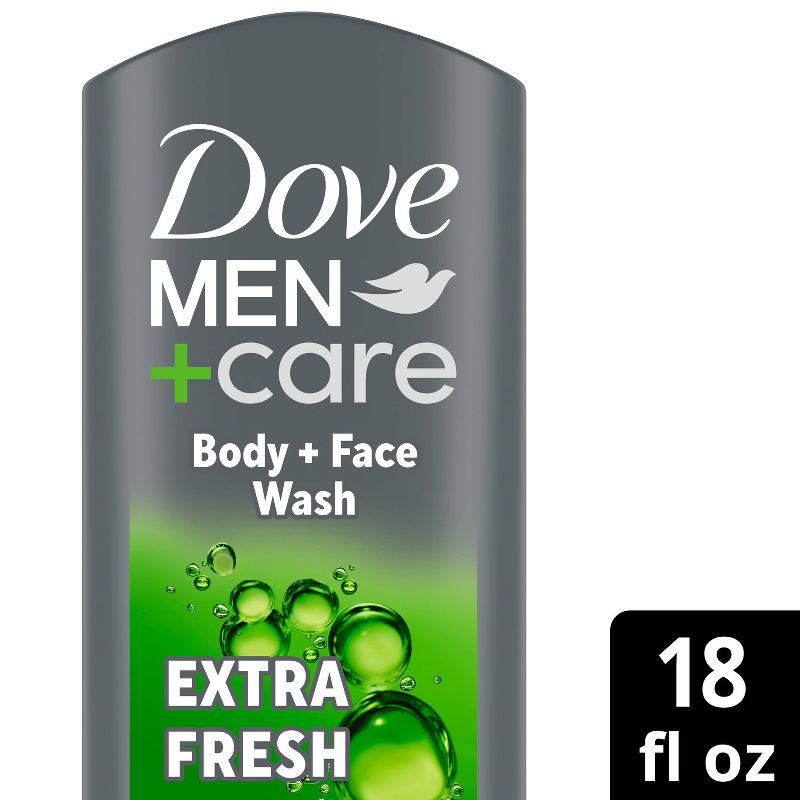 Dove Men+Care Extra Fresh Micro Moisture Cooling Body Wash - 18 fl oz, 1 of 13