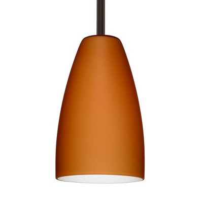 Besa Lighting Riva 9 1 - Light Pendant in  Bronze