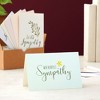 Best Paper Greetings 48 Pack Bulk Sympathy Cards with Envelopes Set, 6 Foliage Designs with Sentiments for Memorial, Funeral, Blank Inside, 4 x 6 In - 3 of 4