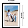 Americanflat 20x28 Picture Frame with Polished Plexiglass, Use as 16x24 Frame with Mat or 20x28 Frame Without Mat, Streamline Collection, ,  Black - 2 of 4