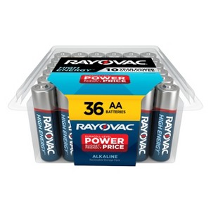 Rayovac High Energy AA Batteries - Alkaline Battery - 1 of 4