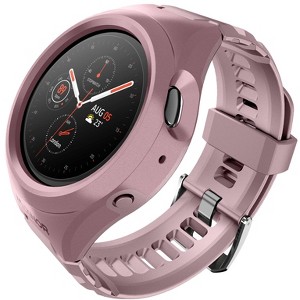 Dexnor for Samsung Galaxy Watch Active 2 Band 44mm,New Upgrade [Raised Bezel & Snap-on] Rugged Shockproof Case with Adjustable Strap Band - 1 of 3