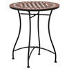 vidaXL Mosaic Bistro Set Terracotta Powder-coated iron, ceramic tile - 2 of 4