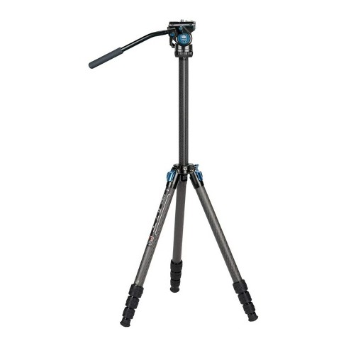 Sirui St124 Va-5 Carbon Fiber 62.2-inch Travel Tripod With Fluid Video Head  : Target