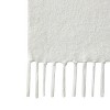 VCNY 50"x60" Tanya Striped Cotton-Rich Throw Blanket White/Red: Hypoallergenic, Farmhouse Style, Machine Washable - 4 of 4