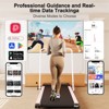 SupeRun 3 in 1 Walking Pad Treadmill, 3.0HorsePower Folding Treadmills 7.5MPH Walking Pad with Handle Bar - 3 of 4