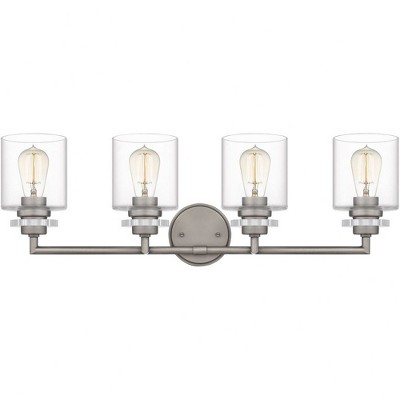 Quoizel Lighting Jaspar 4 - Light Vanity in  Antique Nickel