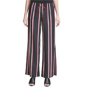 Calvin Klein Womens Striped Casual Wide Leg Pants - 1 of 1