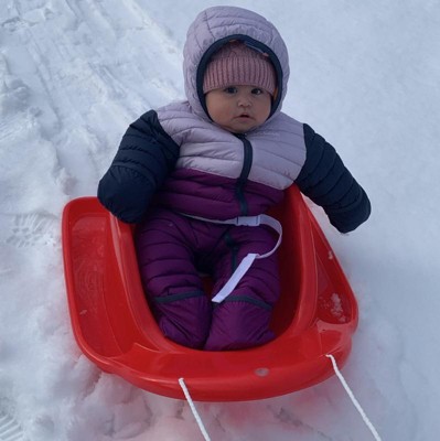 Blue Infant Boggan Sled - baby & kid stuff - by owner - household