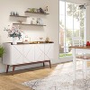 Tribesigns 55" W Buffets Sideboards Cabinet - 3 of 4