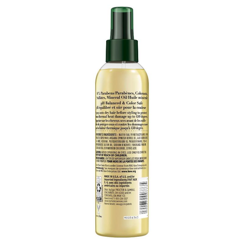 Herbal Essences bio:renew Sulfate Free Hair Heat Protectant Spray with Argan Oil &#38; Aloe - 5.7 fl oz, 5 of 6