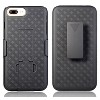 Nakedcellphone Case with Stand and Belt Clip Holster Combo for iPhone 8 Plus - Black - 2 of 4