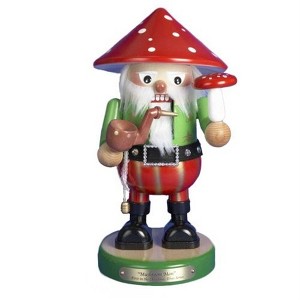 Steinbach Chubby Wooden Nutcracker Collection, Mushroom Man, 12.5" - 1 of 1