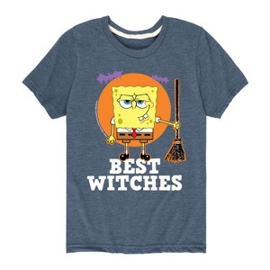 Boys' - SpongeBob SquarePants - Best Witches Short Sleeve Graphic T-Shirt - 1 of 4