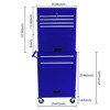 NicBex 6-Drawer Rolling Tool Chest Mobile Tool Cart with Wheels and Storage Cabinets for Garage and Warehouse - 2 of 4