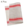 Unique Bargains Washable Waterproof Anti-slip Durable Table Mats for Tableware - 3 of 4