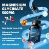 Magnesium Glycinate 500mg with Zinc, Vitamin D3+ Vitamin B6, Enhance Immunity - 4 of 4