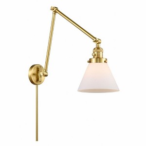 Cone - 1 Light Swing Arm Wall Sconce In Industrial Style-30 Inches Tall and 8 Inches Wide - 1 of 1
