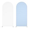 Arch Backdrop Cover, Double Sided Wedding Arch Backdrop Cover, Wedding Arch, Arch Backdrop Cover, for Birthday Party, Ceremony, Banquet - 3 of 4