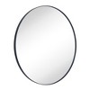 TEHOME Yolanta Circular Round Stainless Steel Framed Wall Mounted Bathroom Vanity Mirror - 3 of 4