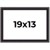 PosterPalooza | Antique Red Picture Frame - UV Acrylic, Backing Board, Hanging Hardware Included - 2 of 4