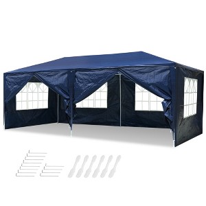 Yescom 10' x 20' Party Wedding Tent Canopy Blue - 1 of 4