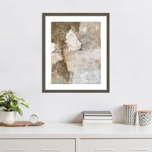 Amanti Art Parchment II by Urban Road Wood Framed Wall Art Print - 1 of 4