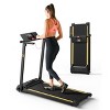 UREVO Folding Mini Electric Walking Pad Treadmill - 2 of 4