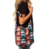 Jujutsu Kaisen Chibi Character Blocks Shoulder Crossbody Hobo Bag - 2 of 4