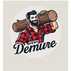 Very Demure Lumberjack Adult Long Sleeve Hoodie - 2 of 2