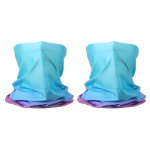 Unique Bargains Breathable Cycling Sunscreen Bandana Neck Gaiter Face Masks 2 Pcs - 1 of 4