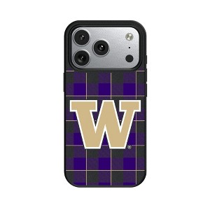 NCAA Big Ten Universities Plaid MagSafe Compatible Cell Phone Case for Apple iPhone 17 Series - 1 of 4