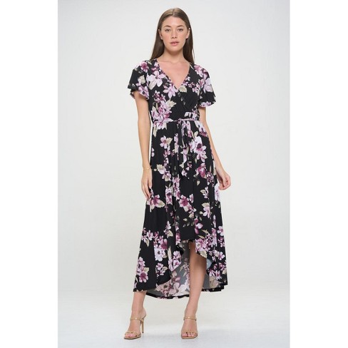 Women's Short Sleeve Wrap Dress - Knox Rose™ Pink 2x : Target