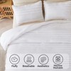BAGOKIE Tufted Striped Bed Set with Comforter and Pillow Sham - 2 of 4