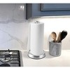 Kamenstein Perfect Tear Low Profile Stainless Steel Countertop Paper Towel Holder, One Handed Pull, Weighted Base to Prevent Tipping, 13 Inch - 4 of 4