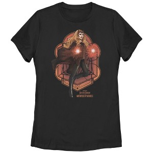 Women's Marvel Doctor Strange in the Multiverse of Madness Scarlet Witch T-Shirt - 1 of 4