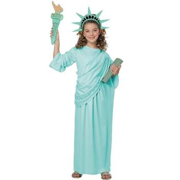 California Costumes Statue of Lady Liberty Girls' Costume