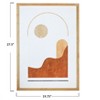 Storied Home Wood Framed Abstract Wall Art, Set of 2 - 2 of 4