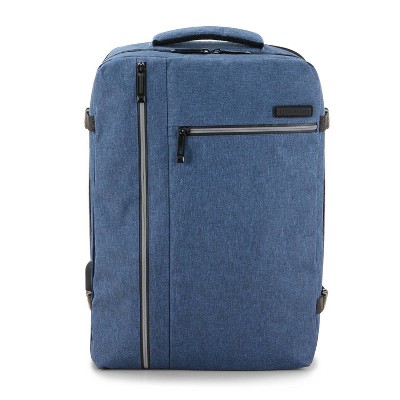 Travel Select Grayville 16.5" Multifunctional Tech Laptop Backpack with Expansion - Blue — фото 2