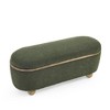 NicBex End of Bed Bench with Storage Bench Seat,Upholstered Ottoman Bench for Blankets&Pillows,Storage Bench for Bedroom & Living Room,Entryway - 2 of 4