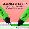 Sharpie Clear View 3pk Highlighters Chisel Tip Multicolored: Quick Drying Markers for School Supplies Kids - 4 of 4