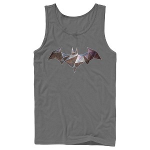 Men's Batman Logo Geometric Wing Tank Top - 1 of 3