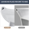 Two-Piece Elongated Toilets, Comfort Height Toilets with 19" Extra Long Bowl Soft-Close Seat & 1.28 GPF Single Flush, 12" Rough in ADA Toilet - 2 of 4