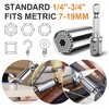 HANPURE Universal Socket Tool With Power Drill Adapter Set, Multi-socket Wrench Set, Stocking Stuffer - Christmas Gift For Men, Dad, Husband - 2 of 4
