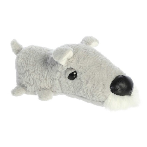 Aurora Medium Sinclair Schnauzer Schnozzles Playful Stuffed Animal Grey 11  : Target