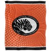 East Central University Logo Dots Silky Touch Blanket White 50x60 - 2 of 4