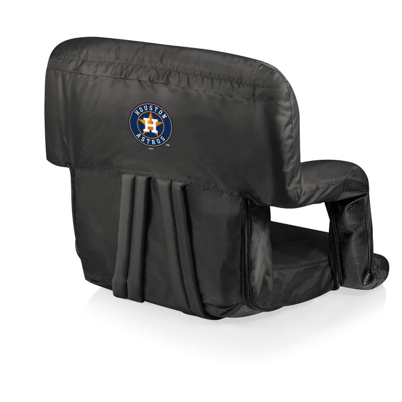 MLB Houston Astros Ventura Portable Reclining Stadium Seat - Black, 1 of 9